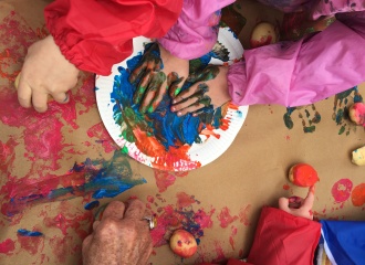 Storytelling and art with preschoolers