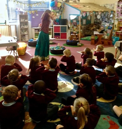 Storytelling with early years children in Kent